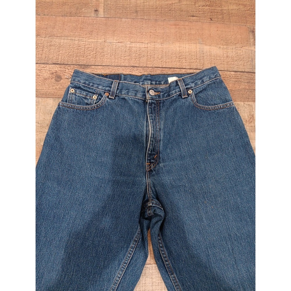Women's Vintage Levi's 550 Relaxed Fit Tapered Leg Size 14 Pet-M Denim 2580
